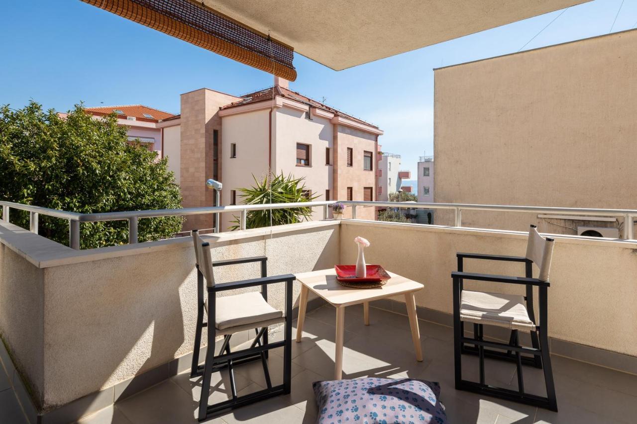 Modern Apt With Terrace 4 Min Walk To The Beach Split Exteriér fotografie