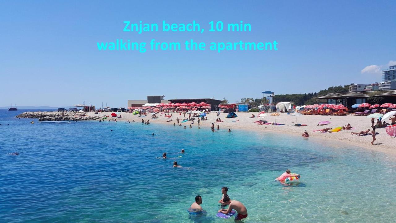 Modern Apt With Terrace 4 Min Walk To The Beach Split Exteriér fotografie