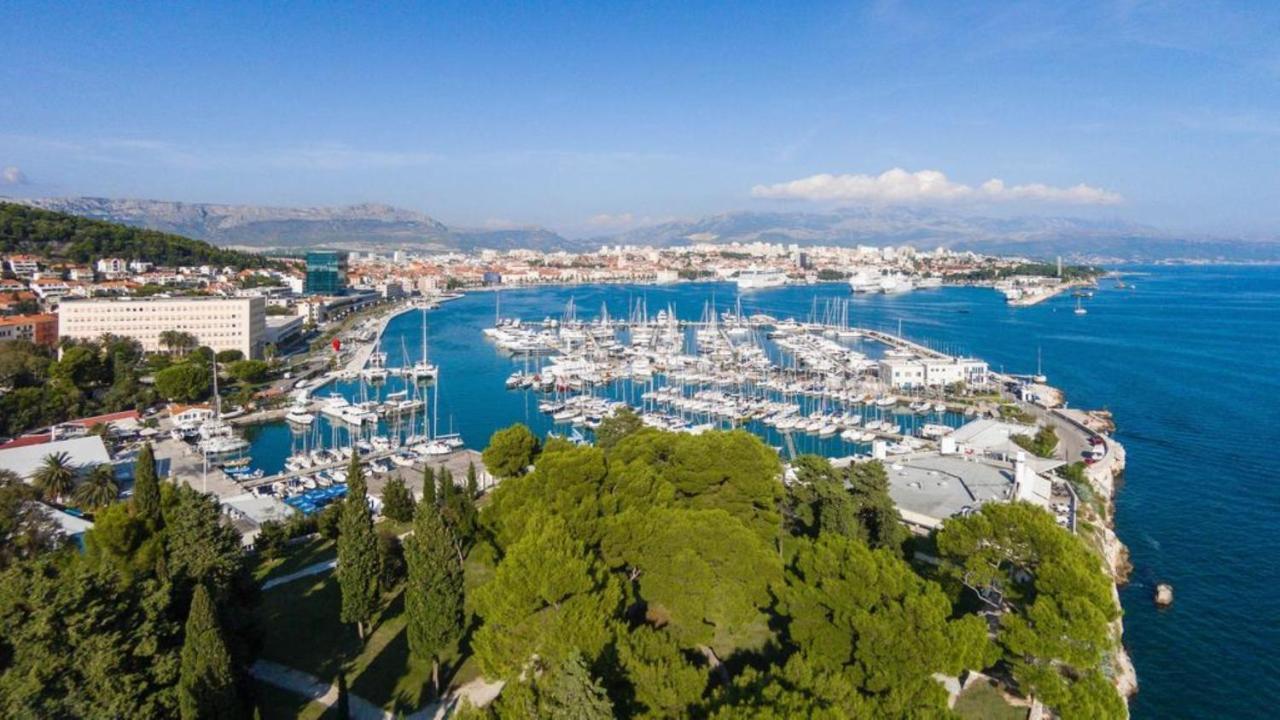 Modern Apt With Terrace 4 Min Walk To The Beach Split Exteriér fotografie